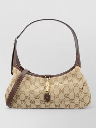 Gucci jackie 1961 medium fabric clutch bag