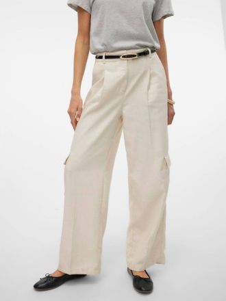 Vero Moda Florence Pants In Birch