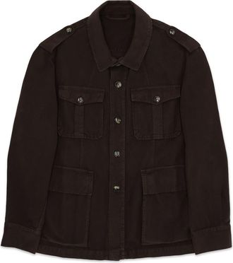 Fortela Sahariana Moleskin Jacket in Brown at Nordstrom, Size 50 Eu