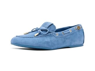 Guess Aisha Womens Dress Flat Shoes Blue : 10 M, Suede