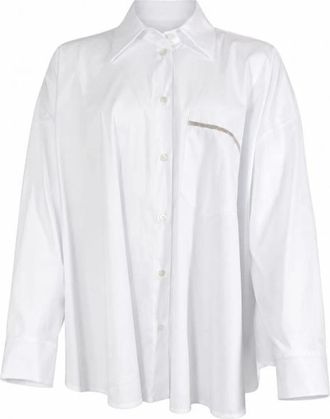 D.exterior Mujer, Blusas y Camisas, Blanco, Talla: S