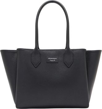 Emporio Armani Shopper modello grande - Dames - Shoppers - Zwart - ONE Size - Tassen