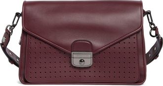 Longchamp Mademoiselle Perforated Shoulder Bag in Brandy at Nordstrom Rack