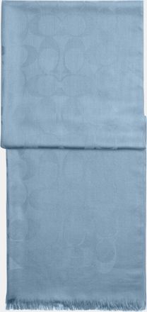 Coach Womens Signature C Wrap - Blue - One Size