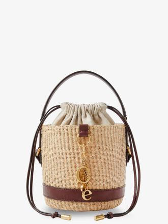 Chlo&eacute; Borsa a secchiello Chlo&eacute; Charms in fibre naturali - CHLOE - gender_Woman