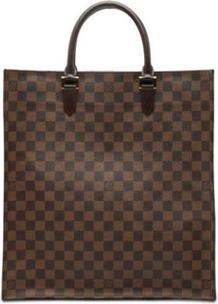Louis Vuitton Pre-owned Tote Bags, female, Brown, Size: ONE SIZE Pre-owned The Sac Plat