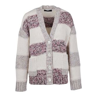 Max Mara Cardigans, female, Beige, Size: XS Cardigan Tritone