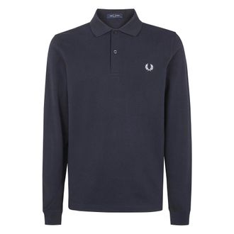 Fred Perry Tops, Heren, Blauw, M, Polo Shirts