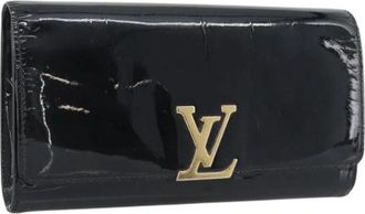 Louis Vuitton Pre-owned Pochette Louise Clutch - Dames - Vintage Accessoires - Zwart - ONE Size - Leer - Vintage