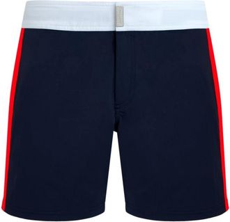 Vilebrequin Heren Color Block Zwembroek - Heren - Strandmode - Blauw - L - Badmode