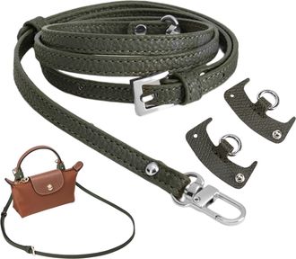 Generic Handbag Strap,PU Leather Adjustable Tote Replacement,Adjustable Strap for Purse with 2 Buckles - for Women Shoulder Small Handbag