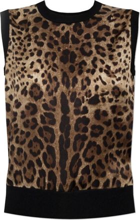 Dolce & Gabbana Donna, Top, Marrone, M, new