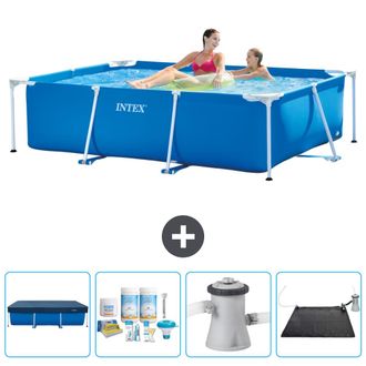 Intex Piscina Con Estructura Rectangular - 220x150x60 Cm - 7-piezas Scb4