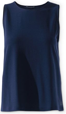 Wild Rye Womens Lola Muscle Tank Top Blue 10