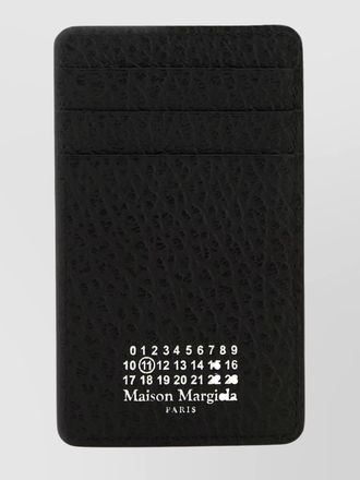 Maison Margiela leather vertical card holder