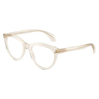 Moncler Glasses, female, White, Size: 54 MM Me2026 Optical Frame