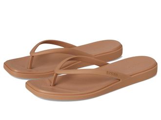 Crocs Miami Flip Flops Womens Sandals Milk Chocolate : 10 M, Synthetic