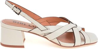 Bibi Lou Sandalo fascette intrecciate - female - Bibi Lou - High Heel Sandals - Beige - 5 UK - Shoes