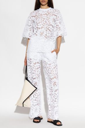 AllSaints Amelie Trousers, Womens, White