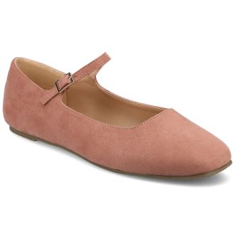 Journee Collection Women & apos;s Carrie Medium and Wide Width Dress Flats