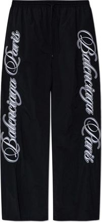 Balenciaga Sweatpants, male, Black, Size: XL Reversible Sweatpants With Logo