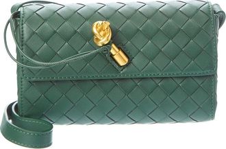 Tiffany & Fred Hand-Woven Leather Clutch