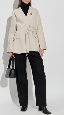 By Malene Birger Wool Blazer Lalou, Womens, Cream