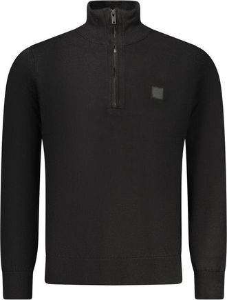 HUGO BOSS Nero Cotton Men Mens Sweater