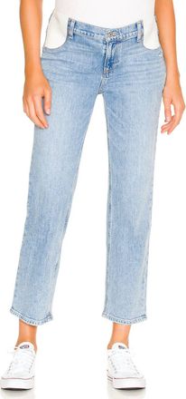 Paige Noella Straight Jeans In Liza