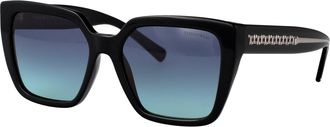 Tiffany & Co. Womens Sunglasses 0tf4235 Black Acetate
