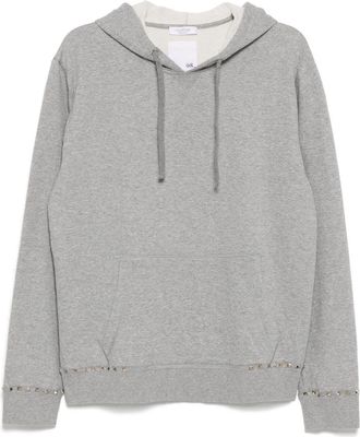 Valentino Garavani Hoodie met studs - Grijs