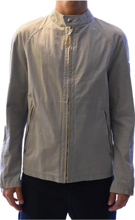 Belstaff Stijlvolle Jas voor Mannen en Vrouwen - Heren - Zomerjassen - Grijs - L - Jassen