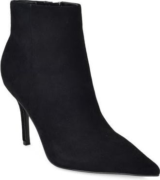 Nine West Galz Pointed Toe Bootie in Black at Nordstrom, Size 10.5
