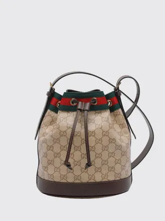 Gucci Mini borsa a secchiello Venice in tessuto jacquard con monogramma GG