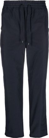 Etro drawstring-waistband trousers - men - Polyamide/Cotton - 46 - Blue