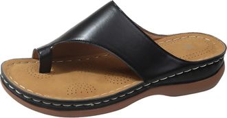 Generic Womens Shoes Sandals Orthopaedic Sandals Bow Tie Beach Sandals Flip Flops Elegant Lightweight Casual Shoes Slippers Leisure Open Shoes 2025, black, 5 