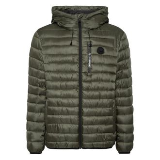 Plein Sport Heren, Jassen, Groen, Maat: 3XL Nylon