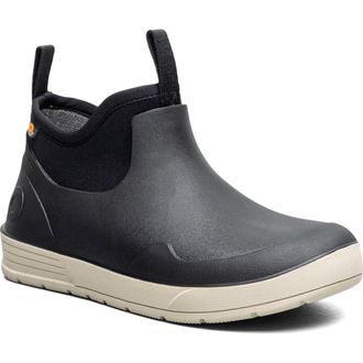 Bogs Rockaway Seamless Waterproof Chelsea Rain Boot in Black at Nordstrom, Size 10
