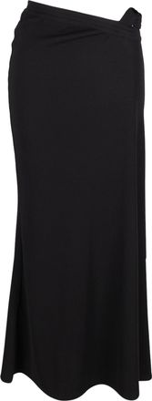 CHRISTOPHER ESBER Multi Bind Dual Linked Skirt in Black Polyester