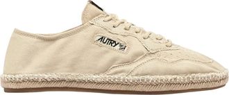 Autry Sneakers, female, Beige, Size: 10 US Ivory Stylish Top