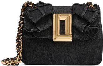 Karl Lagerfeld Lafayette Crossbody in Black Denim at Nordstrom