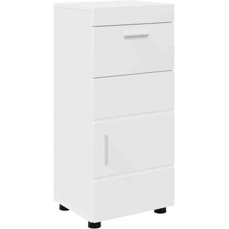 vidaXL Bathroom Cabinet White 37 x 31.5 x 82 cm Engineered wood Vidaxl
