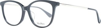 Max Mara Zwarte Dames Optische Monturen Vierkante Stijl - Dames - Brillen - Zwart - ONE Size - Accessoires