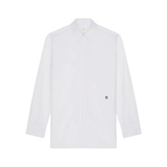 Givenchy Heren, Overhemden, Wit, Maat: 5XL