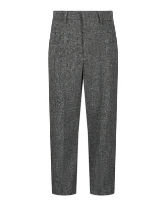 Valentino Wool Checkered Dress Pants