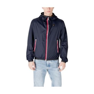 Blauer Sportieve Blauwe Polyamide Jas - Heren - Zomerjassen - Blauw - M - Jassen