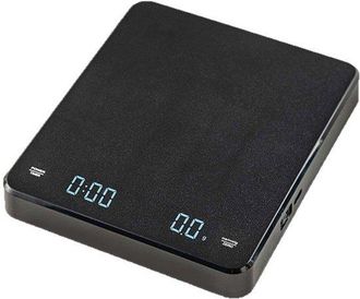 OEM Balanza Digital Para Caf&eacute; Con Temporizador (0,1 G-3 Kg) - Recargable, Precisi&oacute;n De 0,1 G, Incluye Alfombrilla Antideslizante Y Cable Usb-c