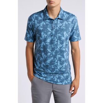 Travis Mathew Featherweight Please Tropical Polo in Dark Teal at Nordstrom Rack, Size Xx-Large