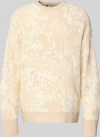 G-Star Oversized Strickpullover mit Woll-Anteil in Offwhite, Größe XXL