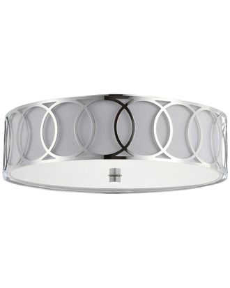 Jonathan Y Designs Jonathan Y Designs Aubrey 3-Light 15.5In Metal Flush Mount